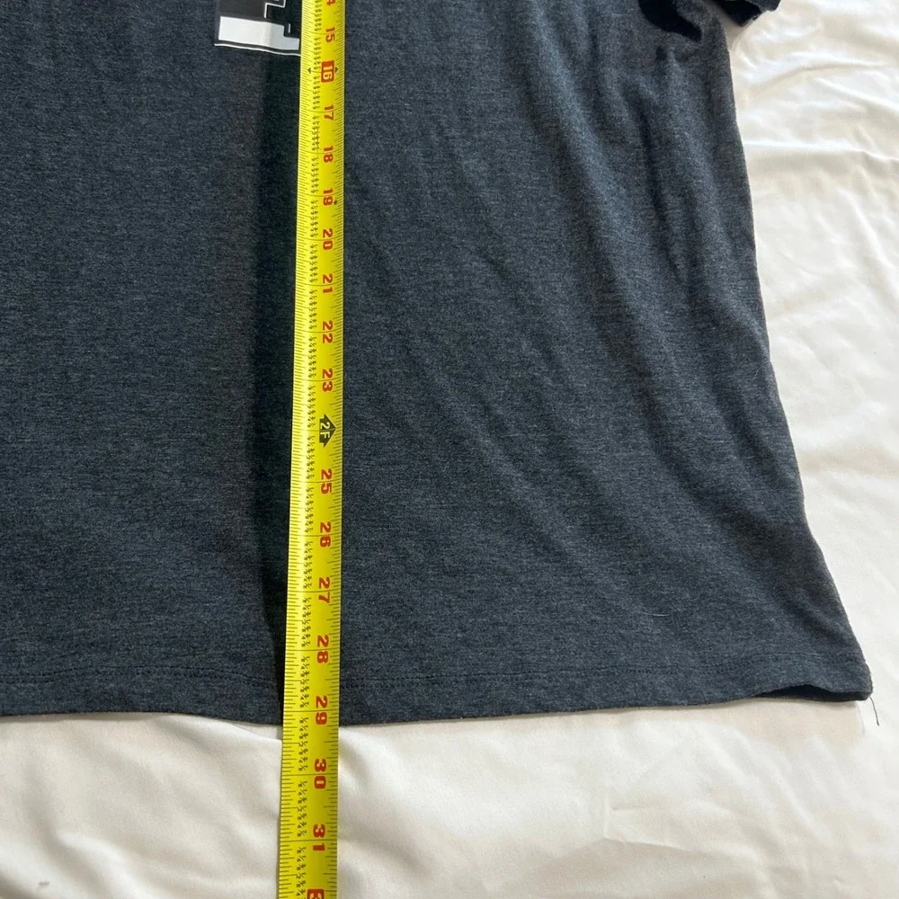 Goodfellow & Co Mens XXL Lyndale Tee Gray V-Neck 8-Bit Pixel Graphic T-Shirt
